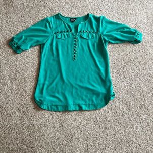 Angie sheer shirt
